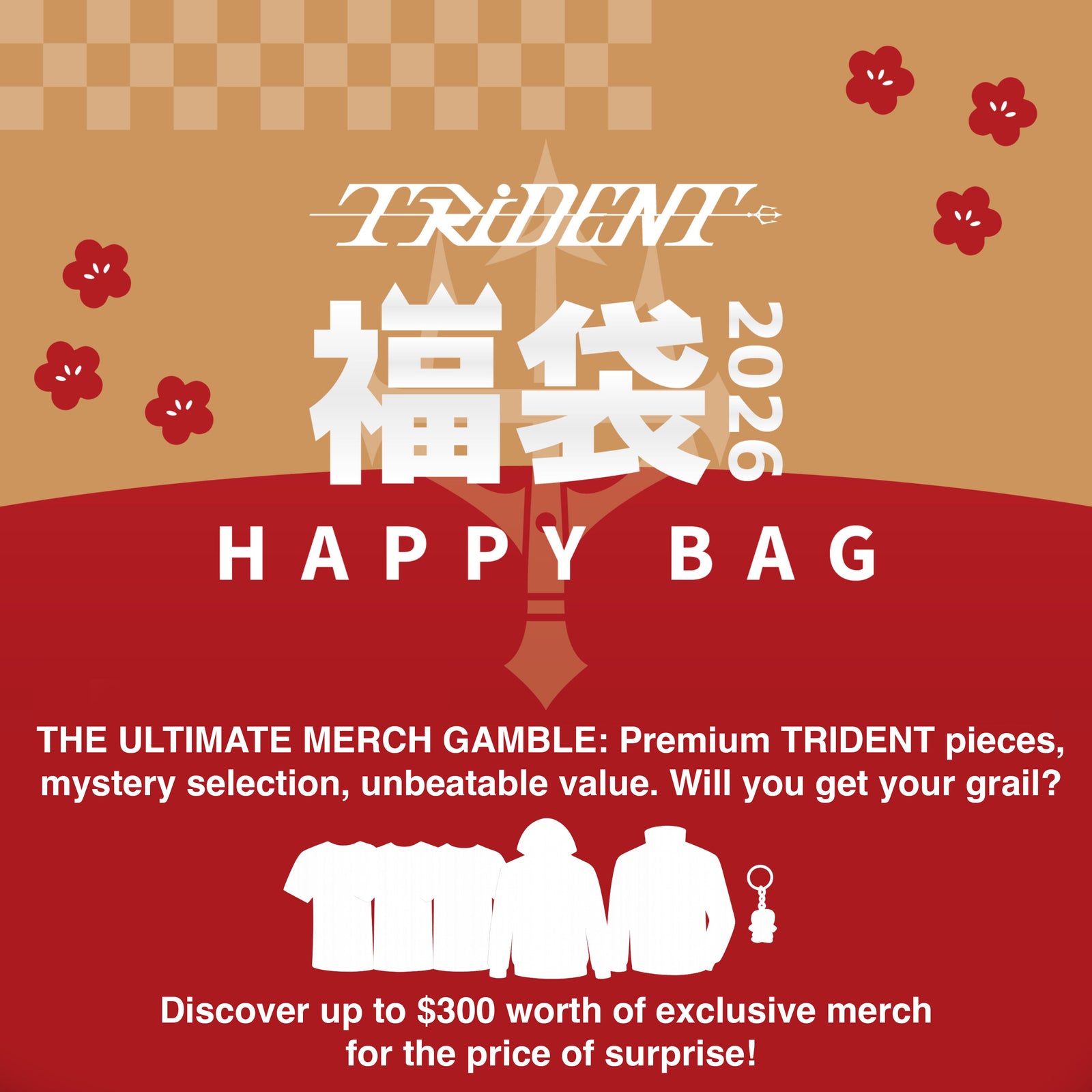 TRiDENT HAPPY BAG