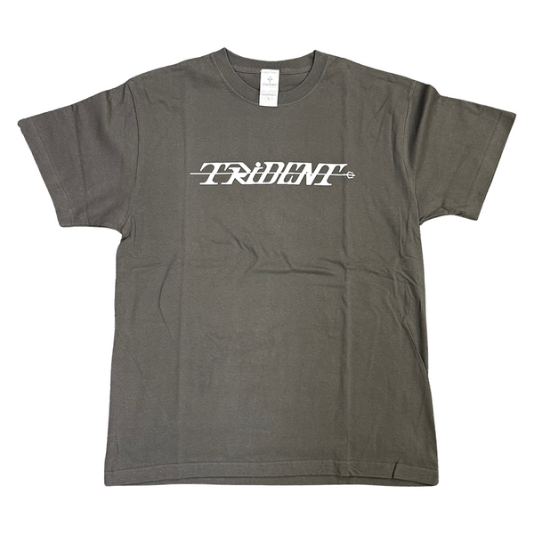 新品未使用未開封‼️ TRiDENT◆豊中凱旋記念Tシャツ◆Lサイズ trident_tee_sumi_logo_front_gr