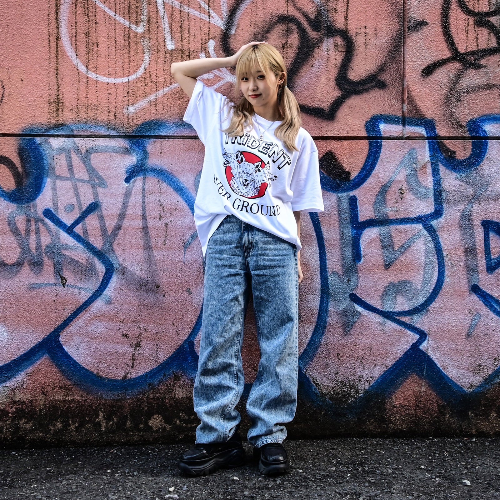 TRiDENT Over Ground Release Tour T-shirt (White)